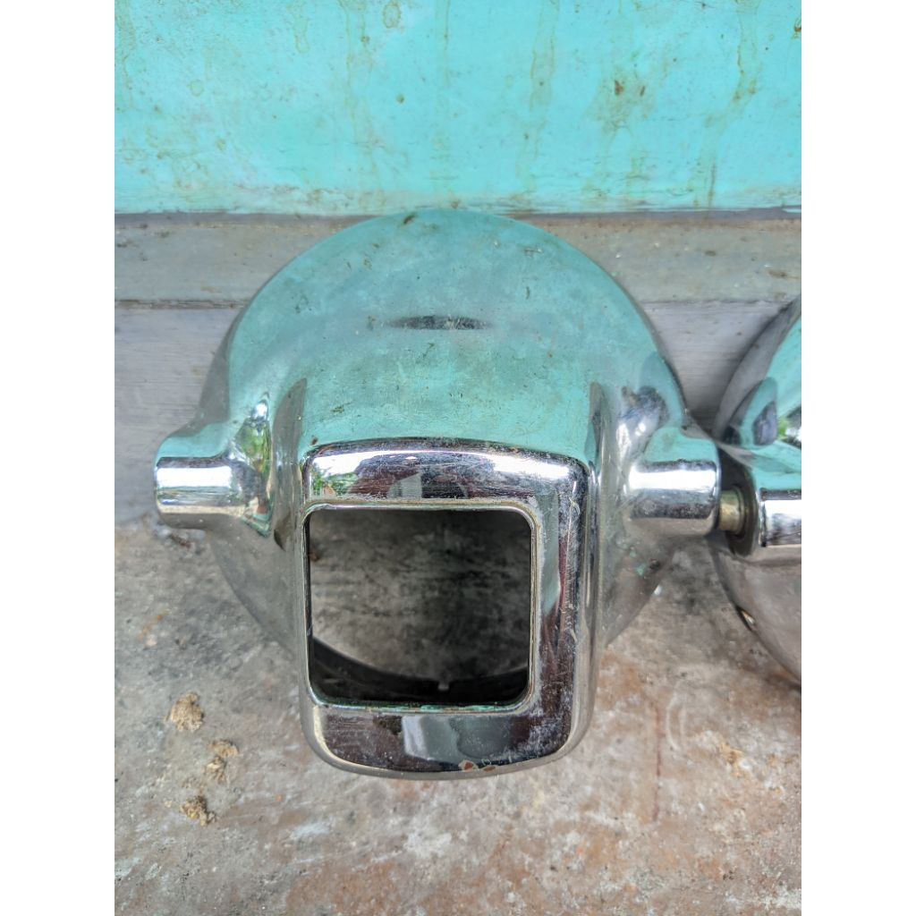 batok lampu Tiger lama tiger lawas original lepasan motor kondisi utuh