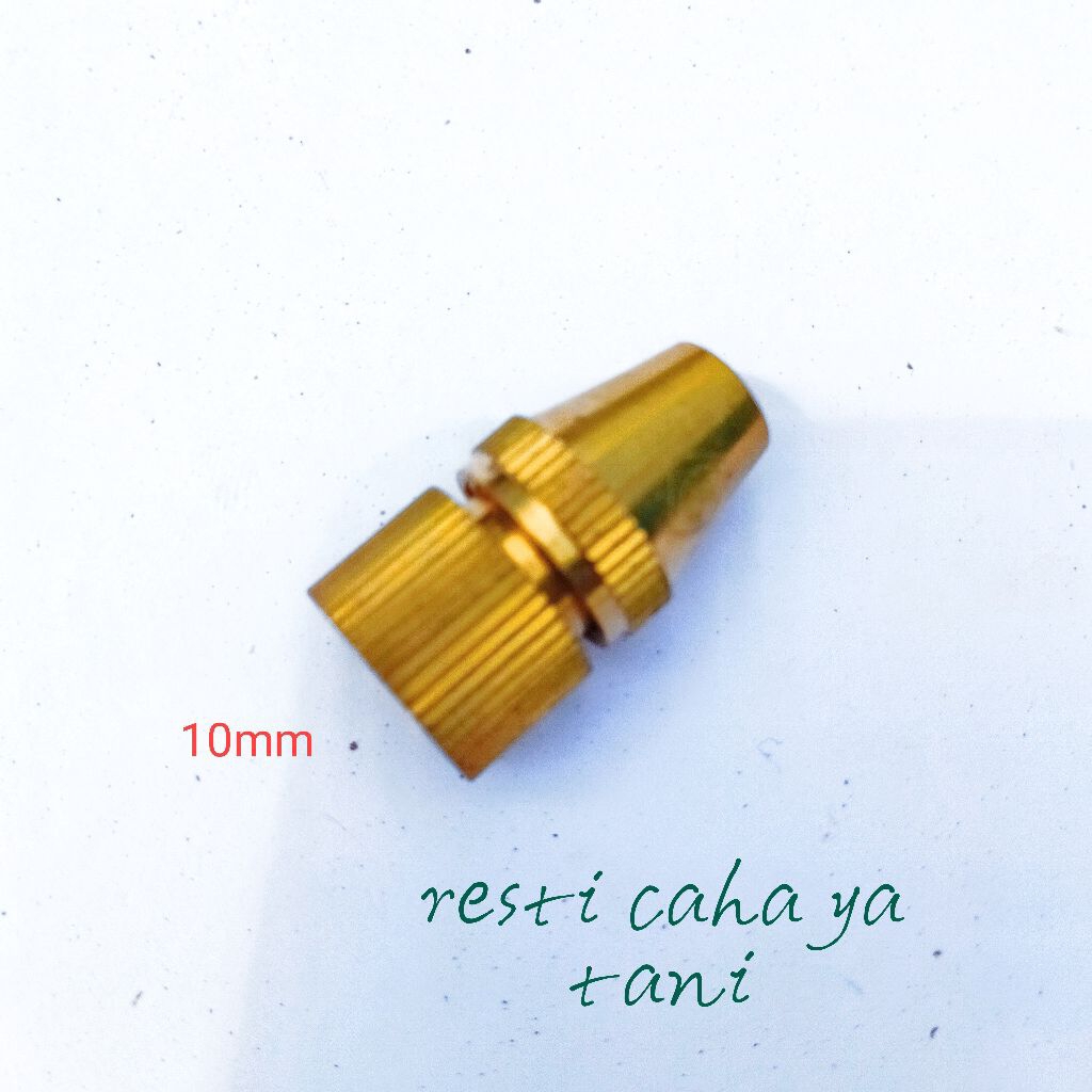 Nozzle tanki malaysia sprayer  kuningan 1 lubang tembak kabut
