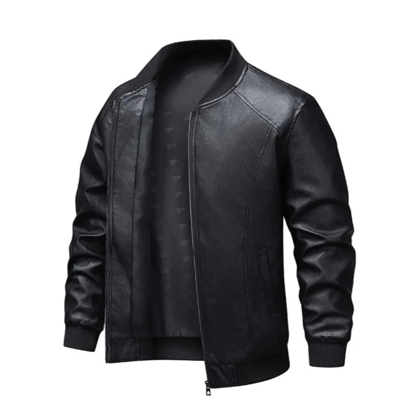 MYRA Jaket Kulit Asli Pria/ Jaket Kulit Pria Modern Casual Elegan