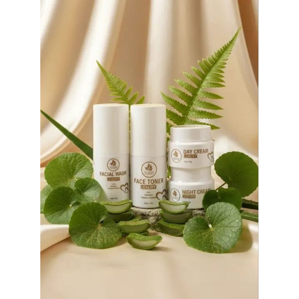 COD NC GLOW LUXURY paket skincare penghilang flek bandel