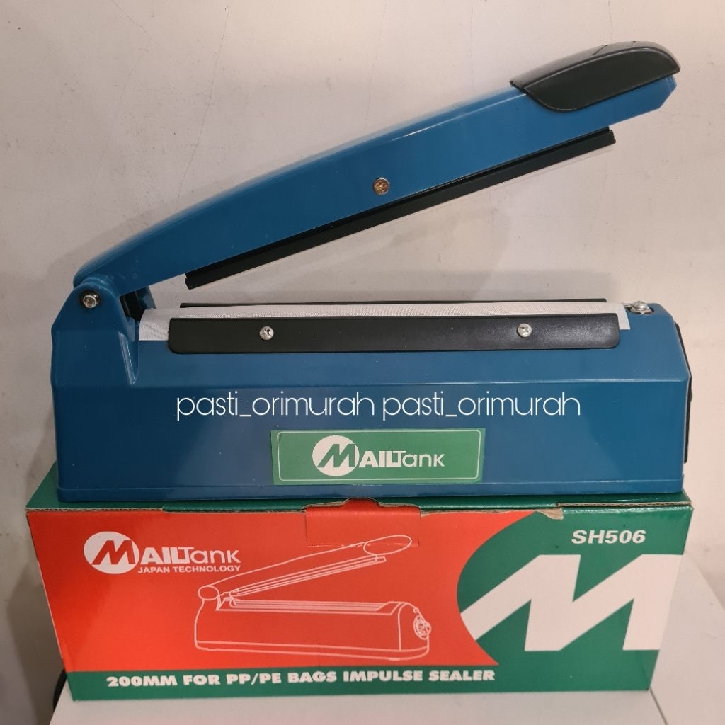 Mesin Press Plastik 200 mm Mailtank SH506 SH 506 Impulse Sealer 20 cm Press Plastik 200mm 20cm