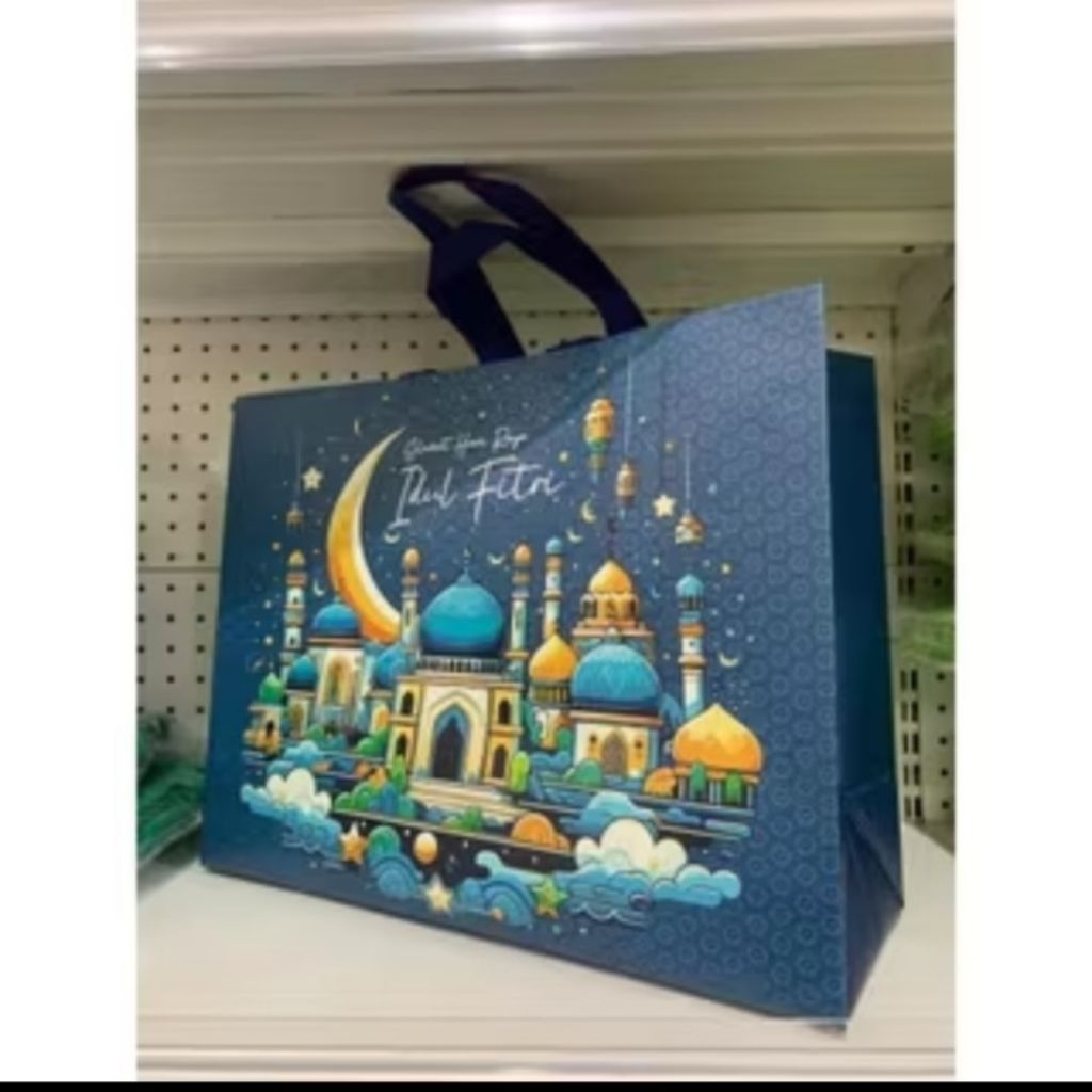 Harga Satuan Tas Lebaran Banner | Tas Besar Bingkisan Sembako/Hampers Ramadhan