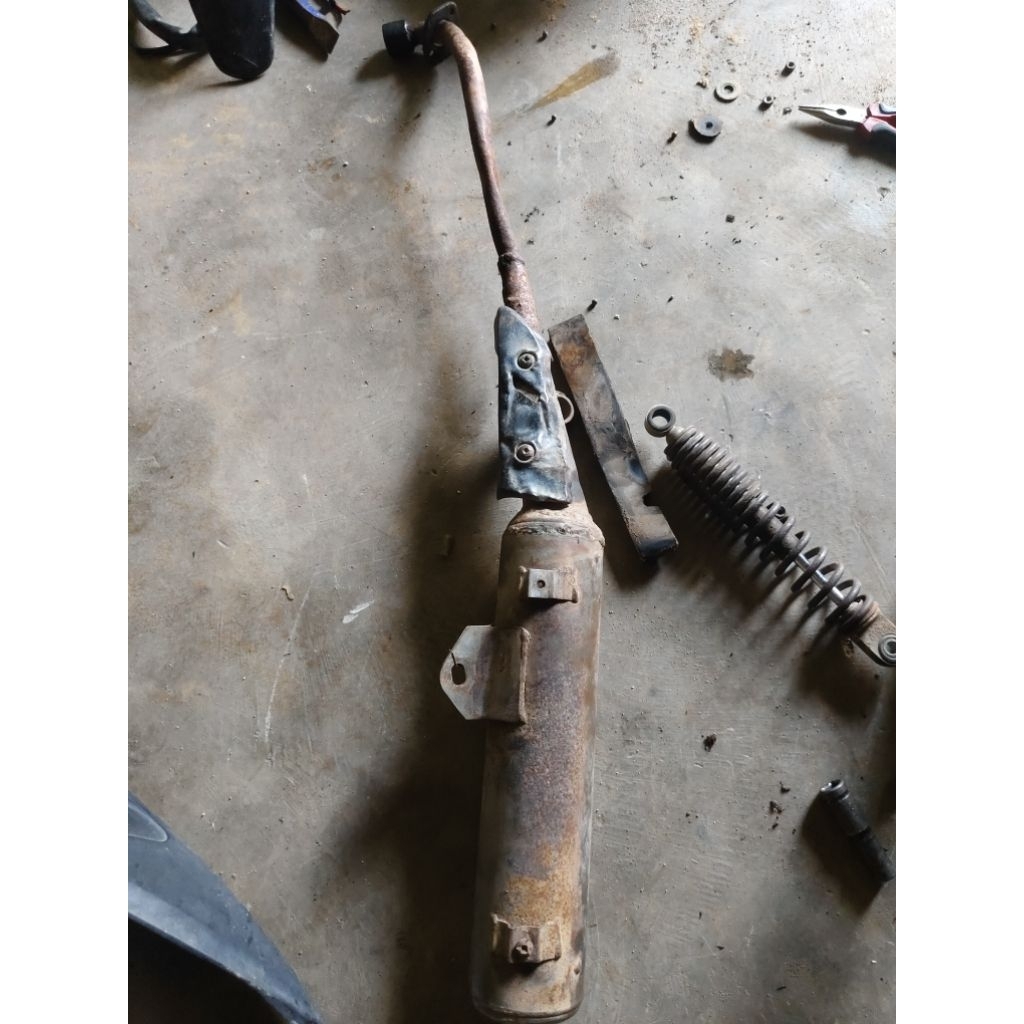 knalpot VEGA R NEW original copotan