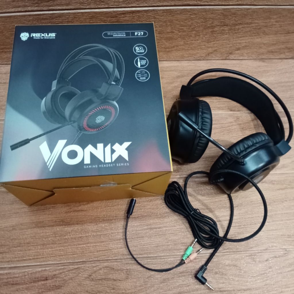 REXUS VONIX F27 WIRED GAMING HEADSETMOBILE REXUS