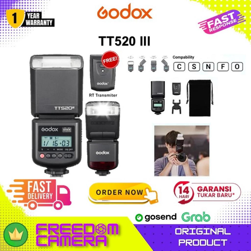 Godox TT520 III Godox TT 520III Godox TT-520III Thinklite TTL Kamera Flash for Sony / Canon / Nikon 