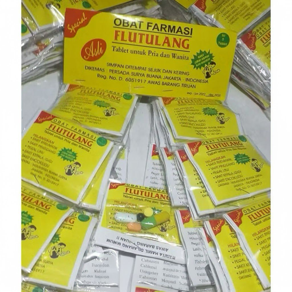 SIDOWARAS FLU TULANG FARMASI Original 100% 1Renceng isi 20 Sachet
