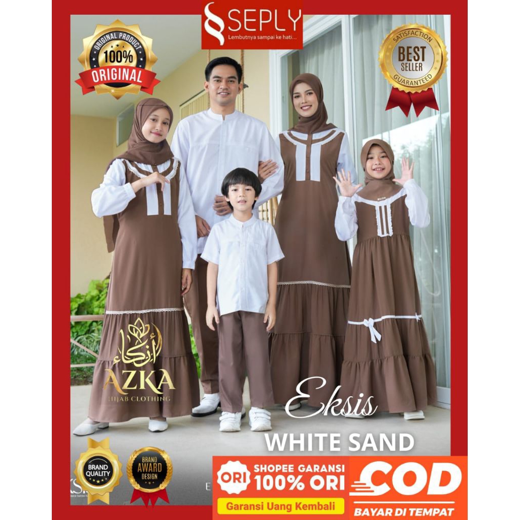 SEPLY Sarimbit Lebaran 2026 EKSIS White Sand Seply Original - Sarimbit SEPLY terbaru 2026 - Sarimbit