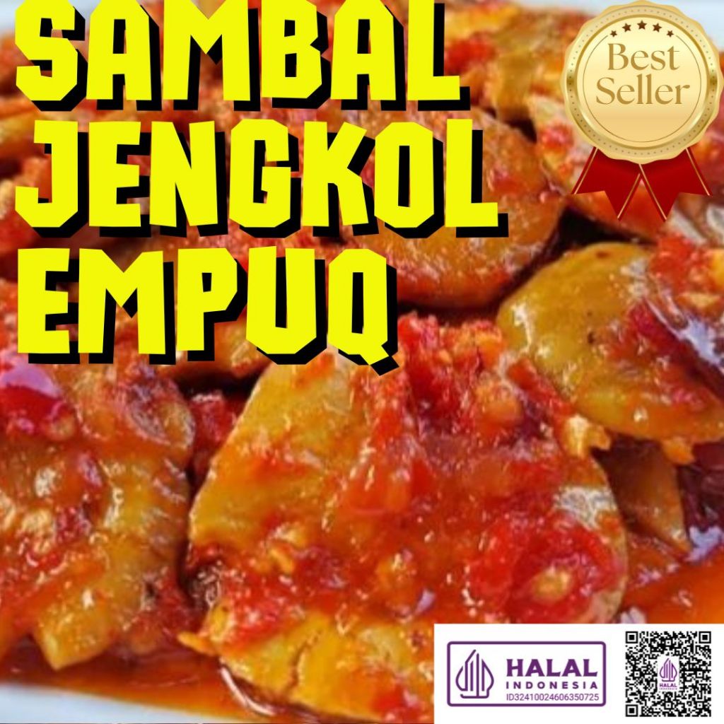 150gr Sambal Jengkol/ Sambel Jengkol/ Jengkol Balado/ Jengkol Pedas/ Semur Jengkol/ Sambal/ Sambel/ 