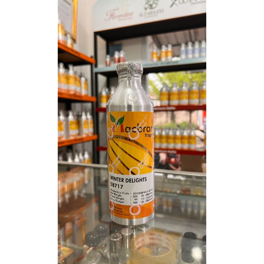 BIBIT PARFUME WINTER DELIGHT//SNOWY PEACH BERRY BY MACBRAME SEGEL 500GR