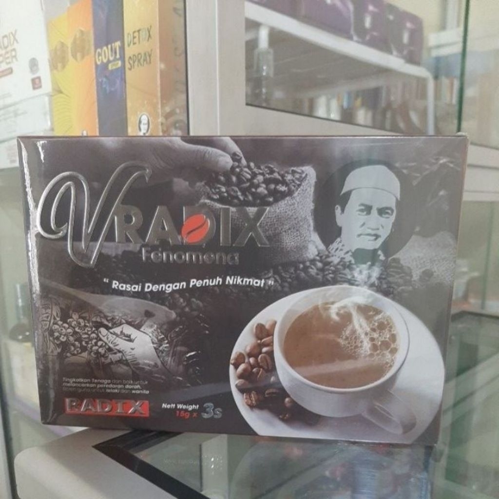 v radix fenomena  new (kotak) isi 3 sachet