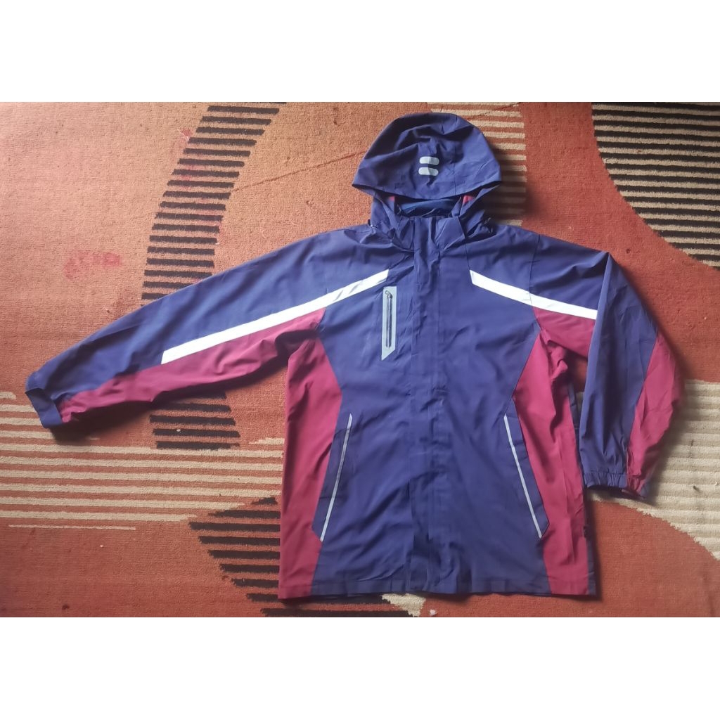 jaket outdoor colorblock second