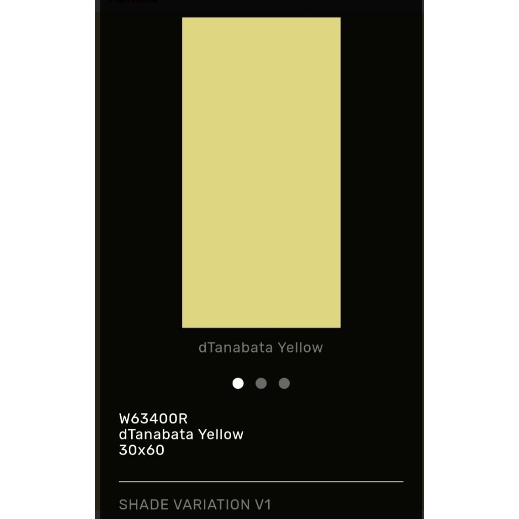 Keramik Roman W63400R dTanabata Yellow 30x60/Keramik Warna Kuning