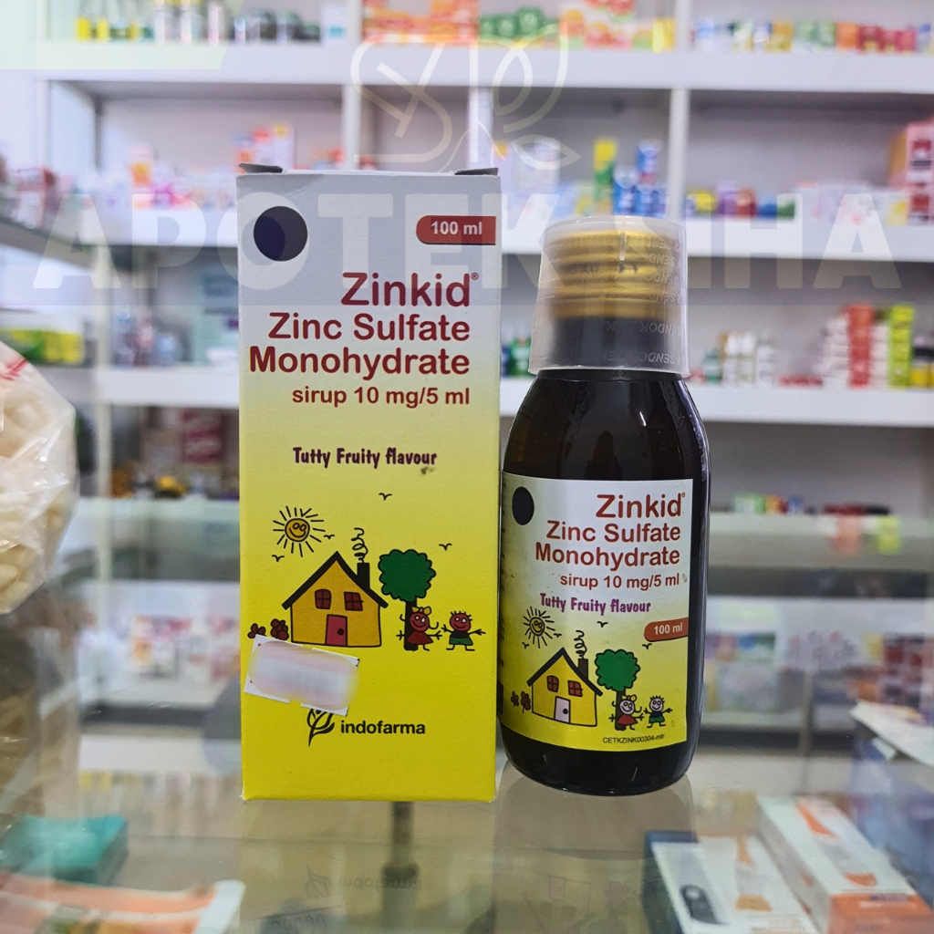 ZINKID SIRUP 1OOML | ZINC OBAT DIARE ANAK