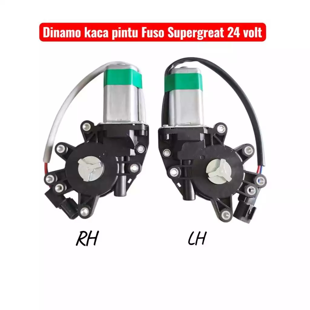 Motor power window 24V /Dinamo Kaca Pintu FUSO Supergreat/Dinamo Power Window FUSO Supergreat 24 VOL