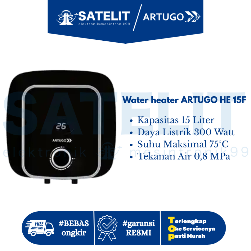 Water heater  ARTUGO HE 15F