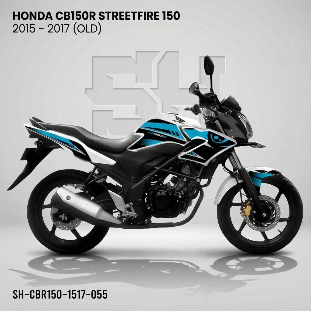 Stiker CB150R StreetFire 150 OLD | Tahun 2015–2017 | Body Auto Beda