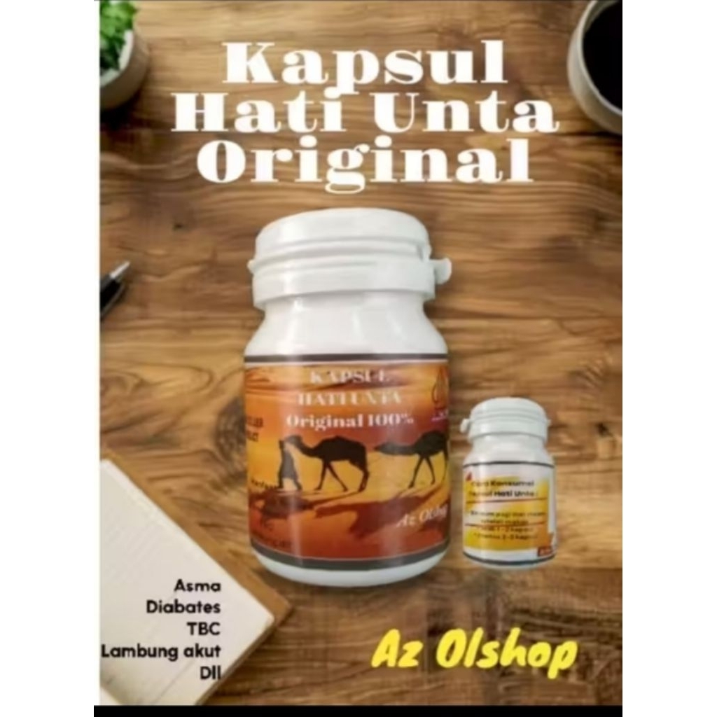 KAPSUL HATI UNTA ORIGINAL/