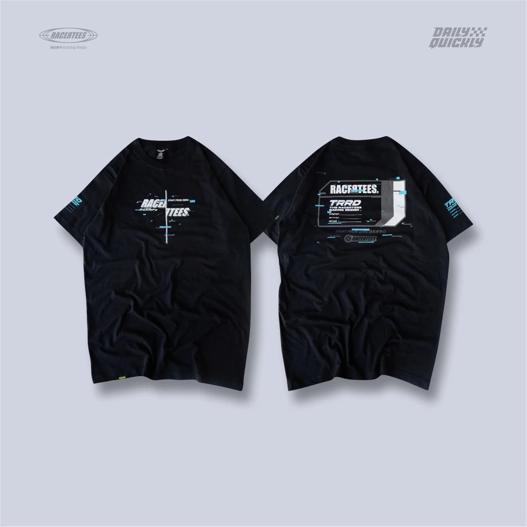 Kaos Motor Racing Racertees / Baju Distro Balap Motor Drag