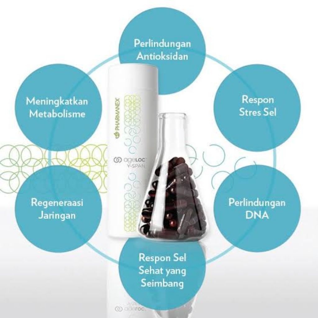 Suplemen Yspan Youthspan y span original skin Nu 120 kapsul