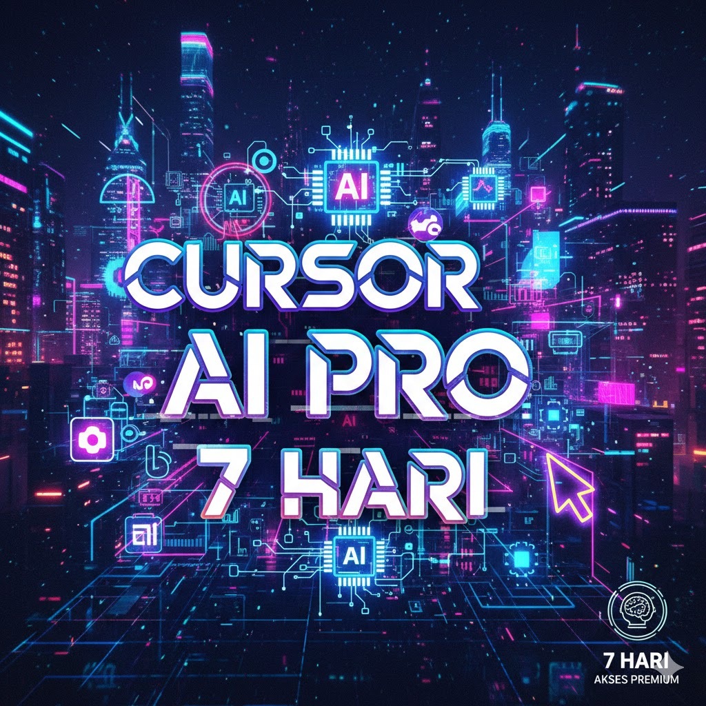 Cursor AI Pro 7 Hari || Unlimited Feature