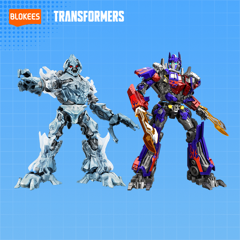 [ONLINE EXCLUSIVE] Blokees Transformers LIMITED EDITION Classic Class EX Optimus Prime Megatron