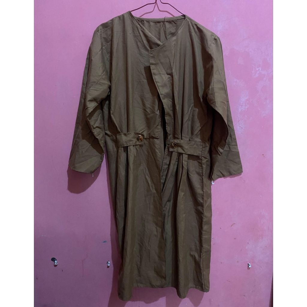 PL Outer coklat tua