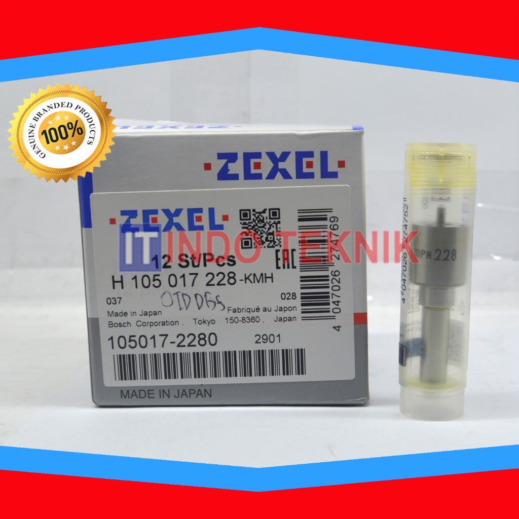 Nozzle Injector ISUZU Panther 2.5 Turbo Nozel PN228 DLLA150PN228 - 105017-2280 asli original