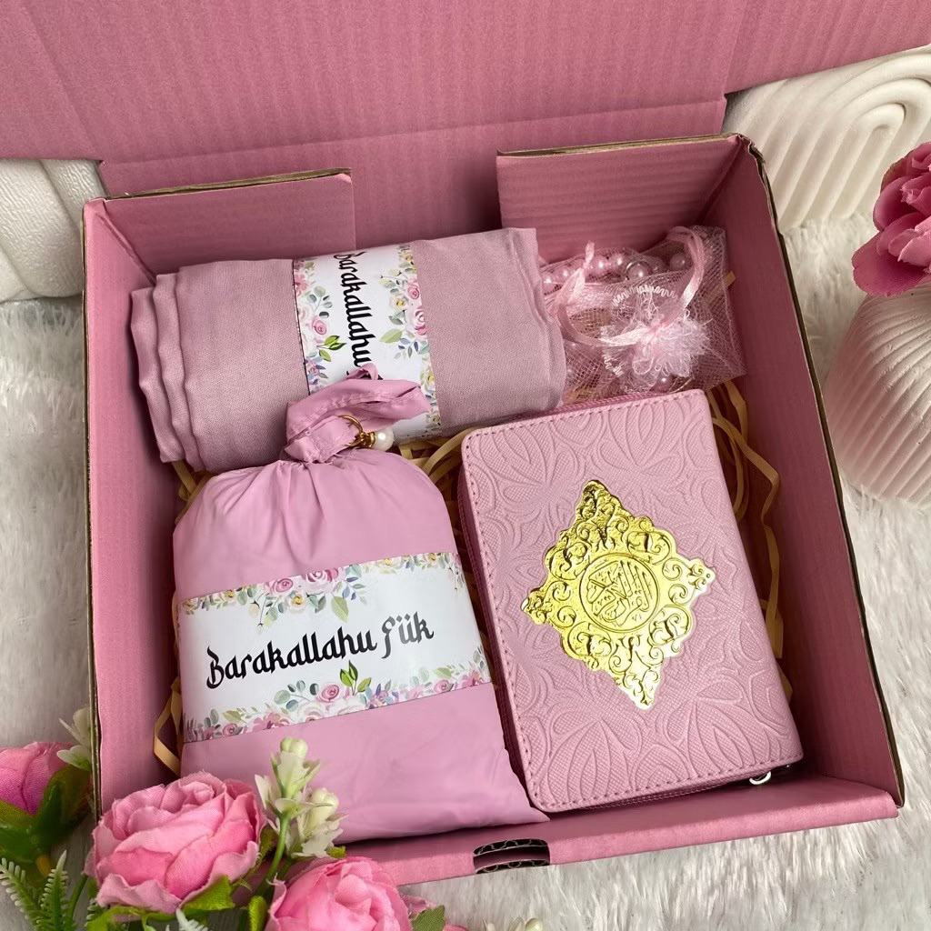 Hampers Islami Wanita Mukena Travel Alquran | Hadiah Kado Spesial Muslimah