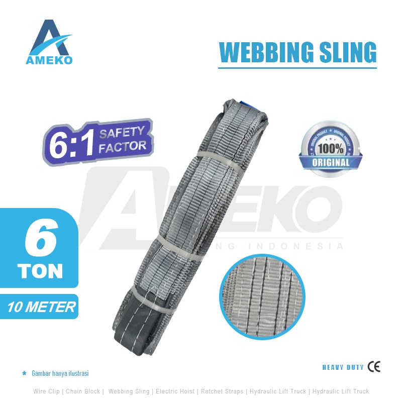 WEBBING SLING 6 TON