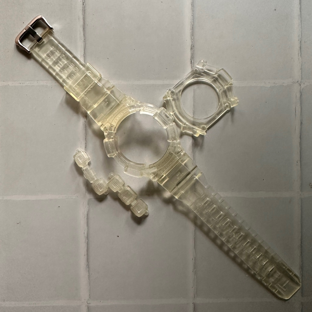 bnb g9300 gw9300 bezel strap g-shock g-9300 gw-9300 jelly clear Aftermarket