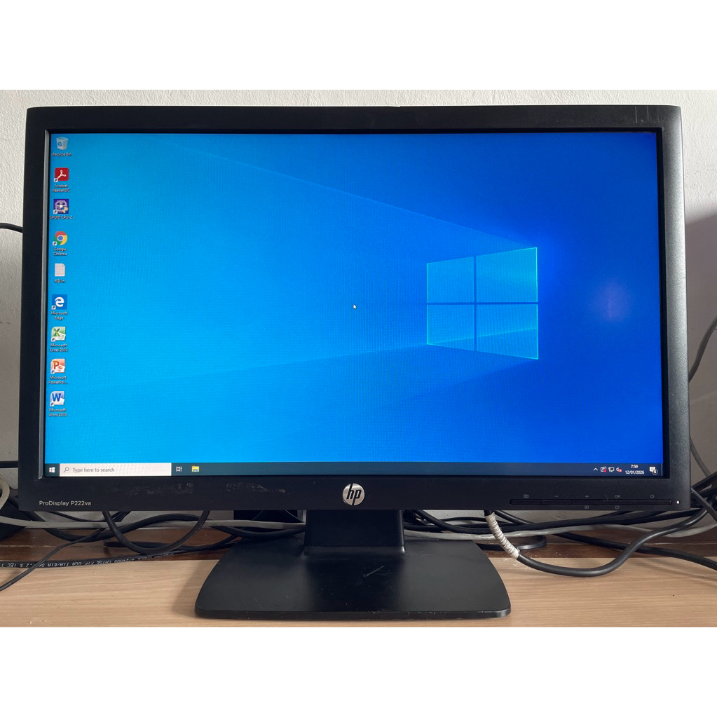 Jual monitor hp 22 inch full hd