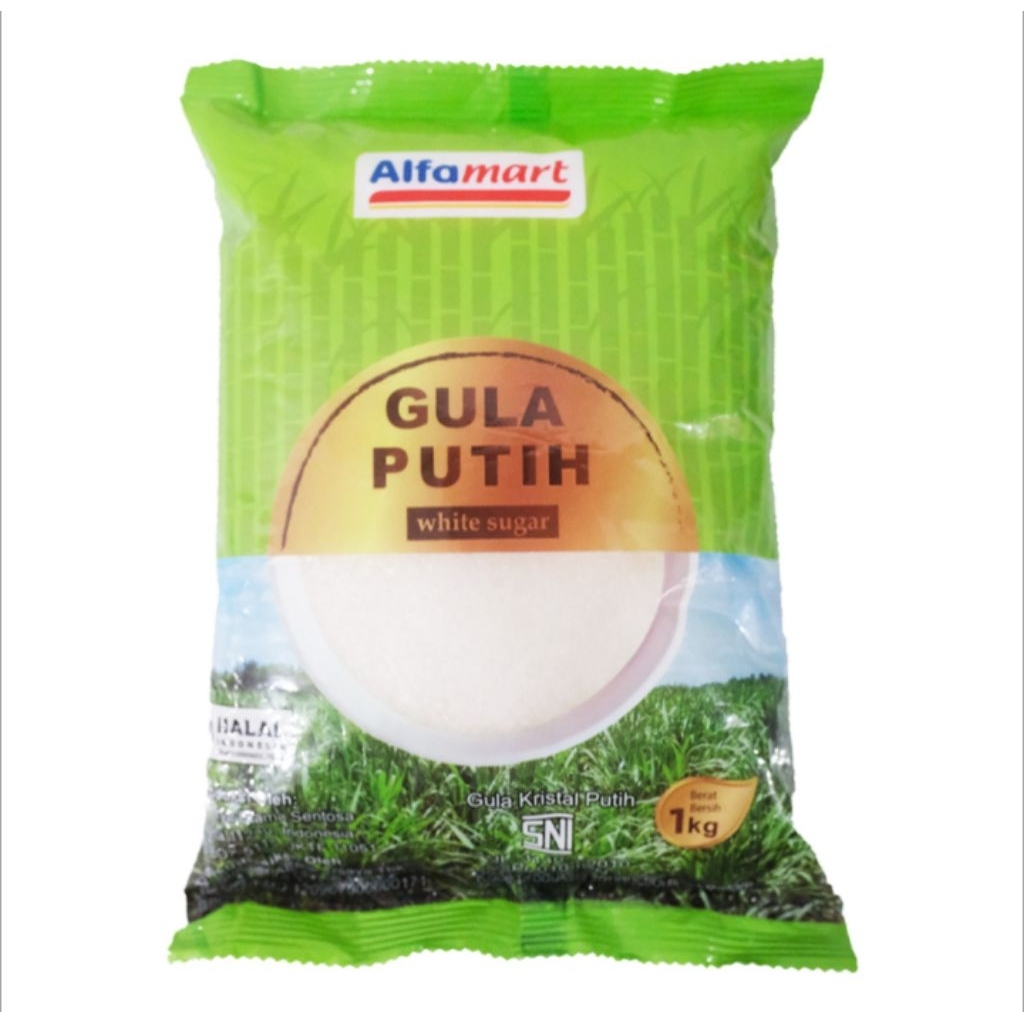 Alfamart Gula Pasir Lokal Putih 1 kg