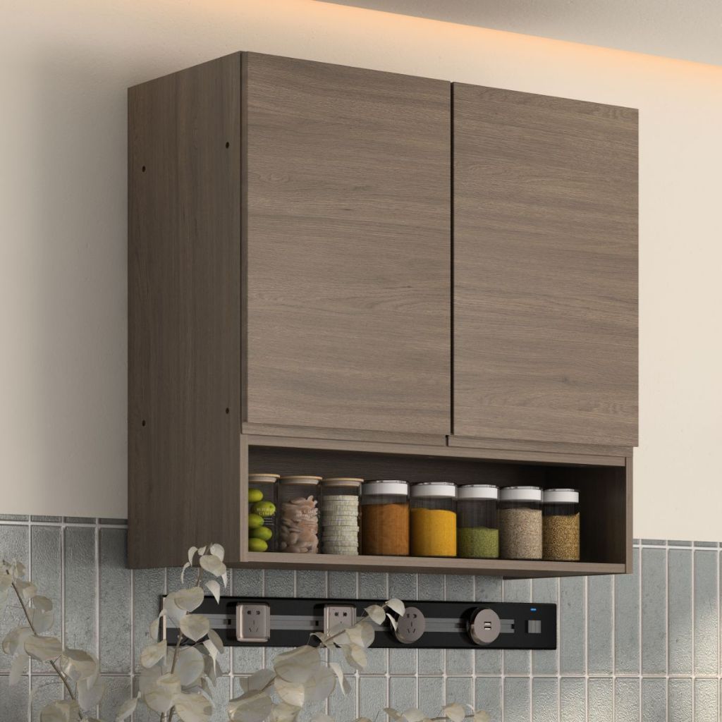 PRO DESIGN EUREKA WU 80 RB KITCHEN SET / RAK DAPUR / RAK DINDING / LEMARI DAPUR