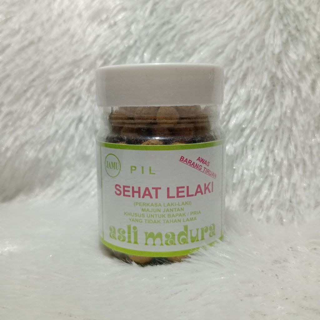 Jamu Pil Sehat Lelaki Tradisional Madura