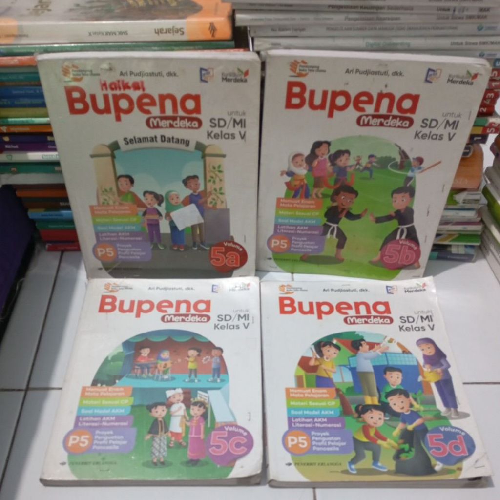 BUKU BUPENA MERDEKA KELAS 5 ERLANGGA KURIKULUM MERDEKA