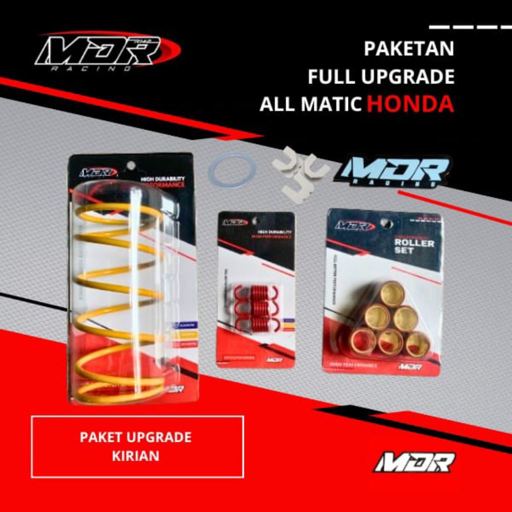 PAKET KIRIAN CVT ALL MATIC HONDA MDR RACING