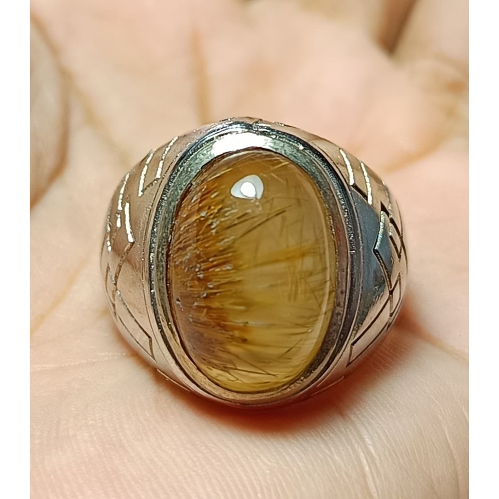 Cincin Cendana Serat Emas