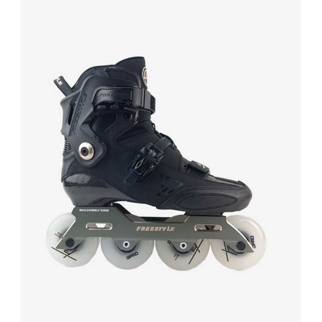 SEPATU RODA FREESTYLE YJS2 CARBON SLALOM SKATE/ INLINE SKATE