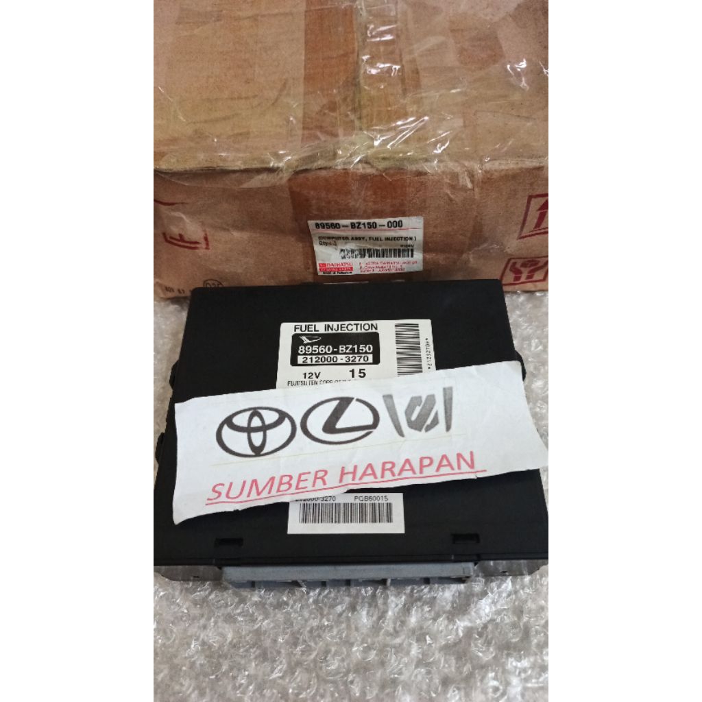 computer engine ecu avanza xenia 89560-BZ150 ORIGINAL