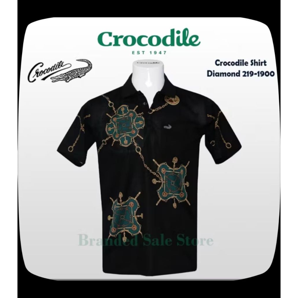kaus crocodile platinum original