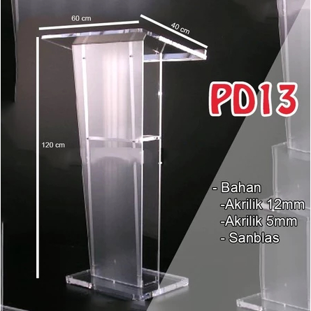 Podium Akrilik Pd13