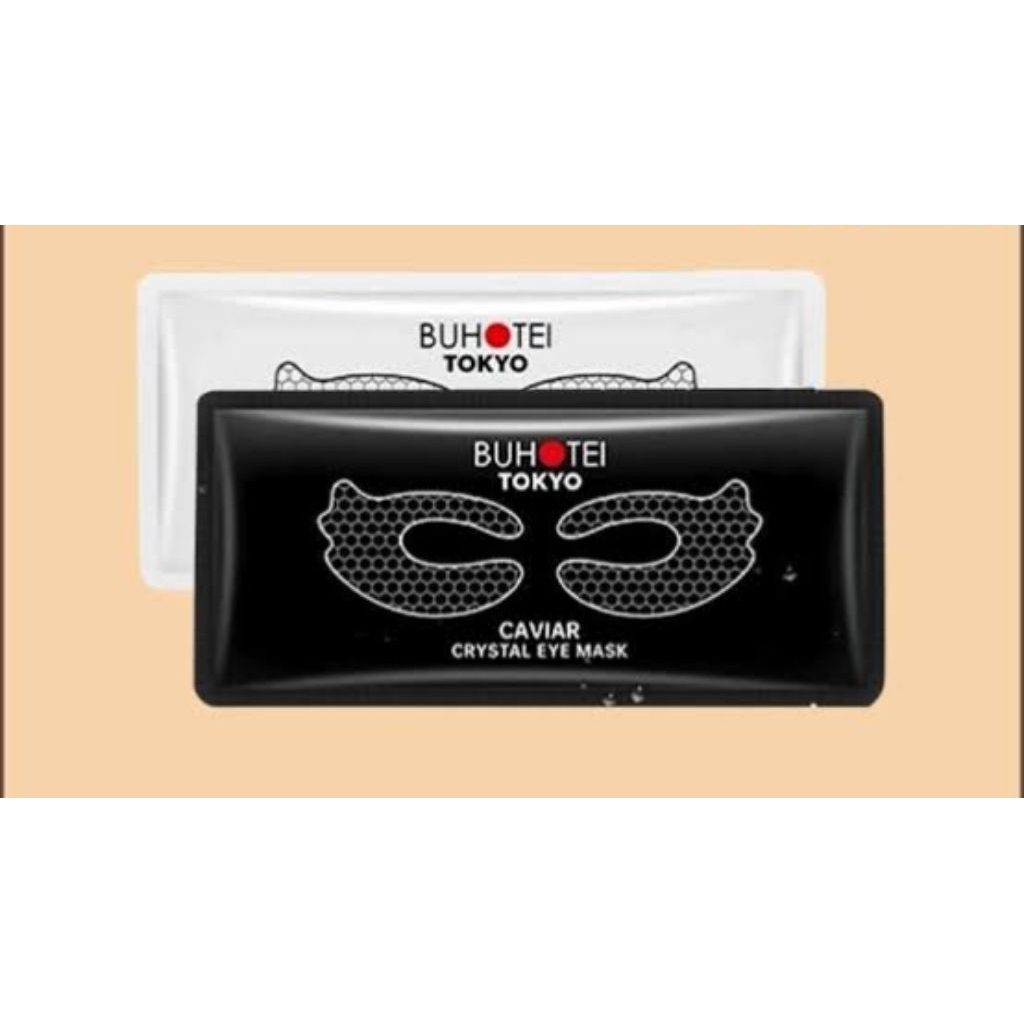 MASKER MATA BIOAQUA BUHOTEI caviar crystal anti wrinkle isi 5