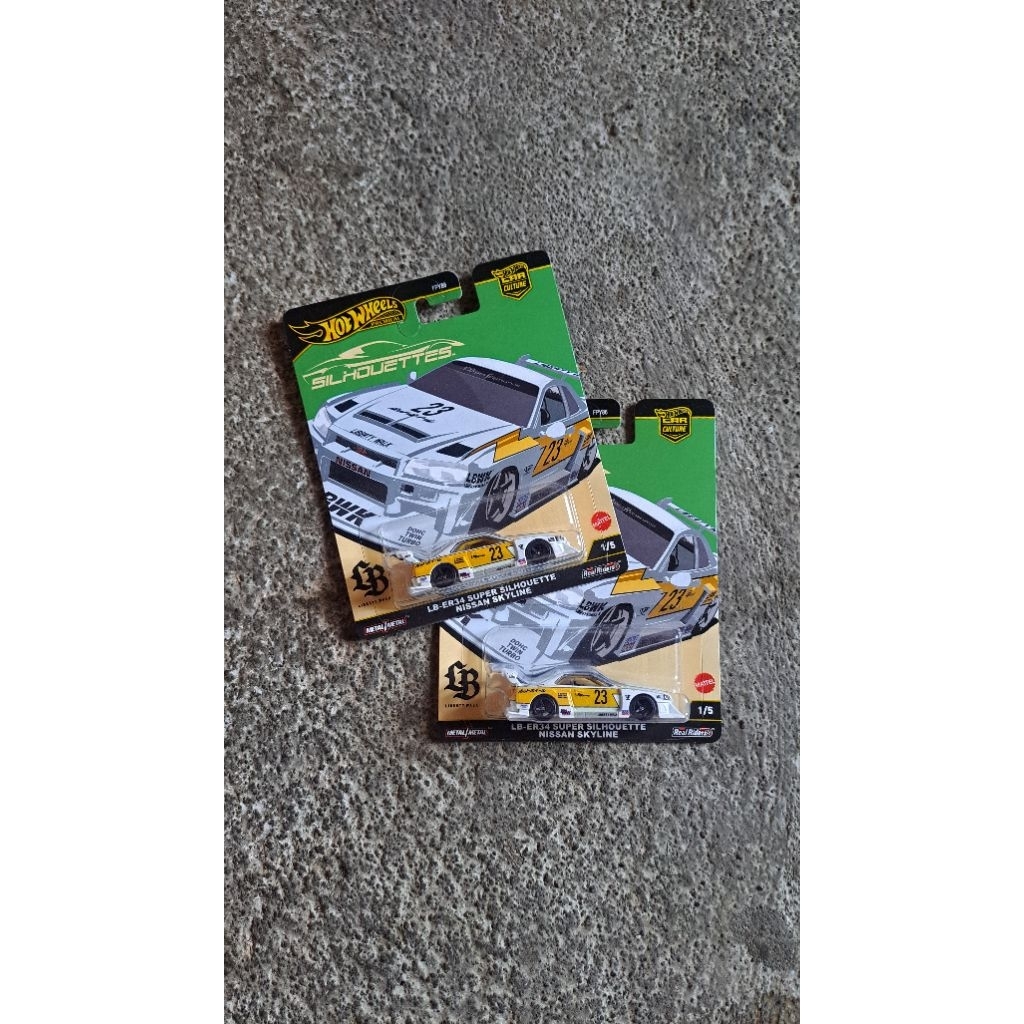 Hotwheels R34 LBWK SHILHOUTTE