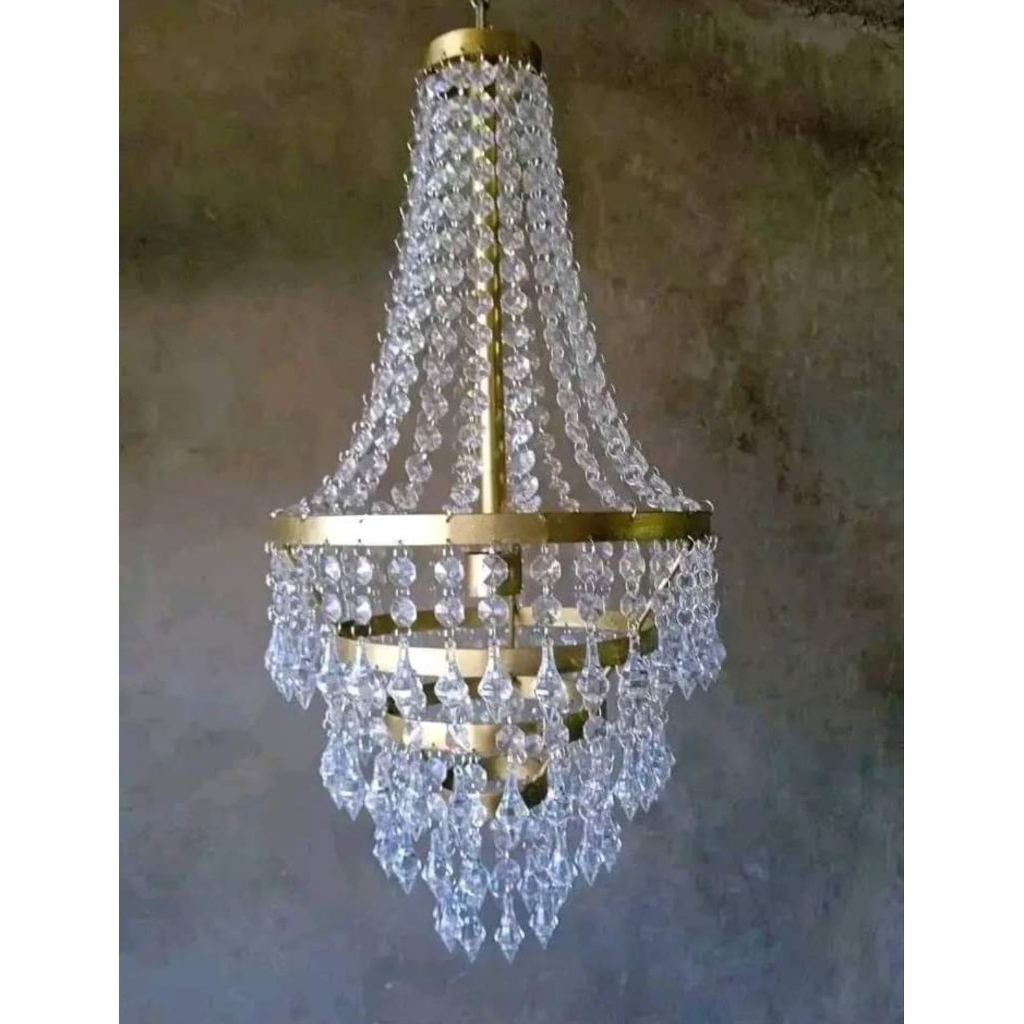 Lampu gantung kristal,lampu hias pelaminan, lampu dekorasi