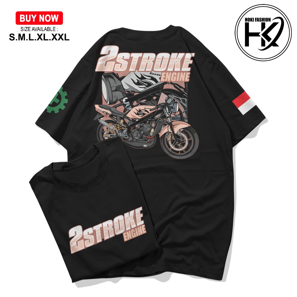 KAOS " 2 stroke ENGINE " BAJU 2 stroke racing
