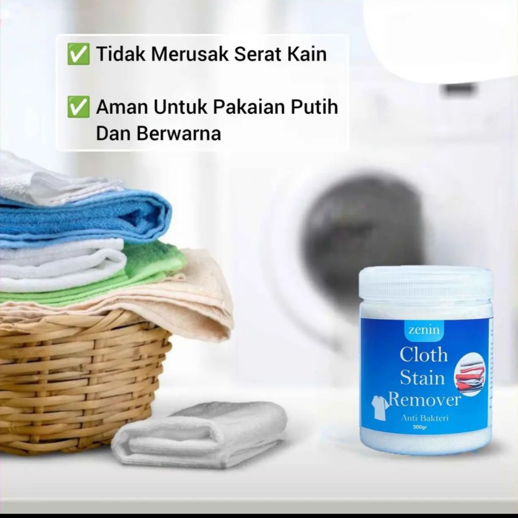 Deterjen Laundry Bubuk 500gr Penghilang Noda Jamur, Noda Getah, Noda Oili