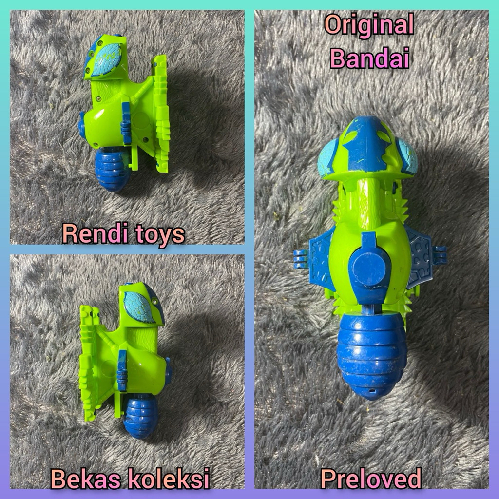 Ben 10 Alien Force/Ultimate Alien Nanomech Original Bandai Cartoon Network | Bekas Koleksi | Rendi T