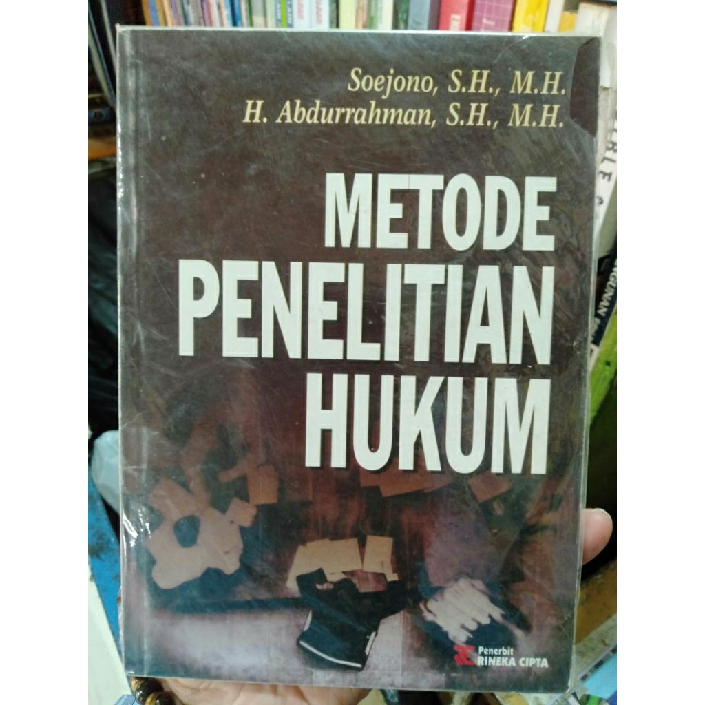 Buku Ori Metode Penelitian Hukum Soejono S.H.,M.H