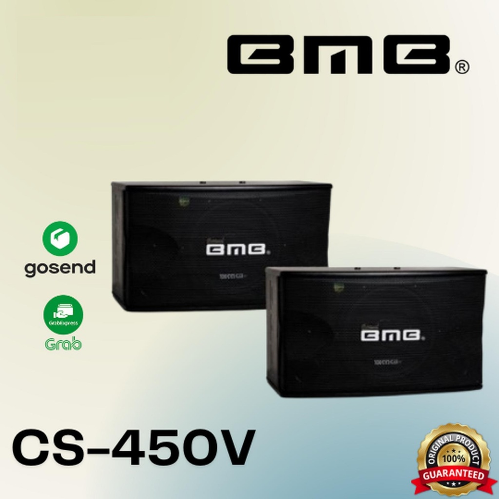 PER SET / SPEAKER PASIF BMB CS-450 V / CS450V / CS 450V Karaoke 10inch
