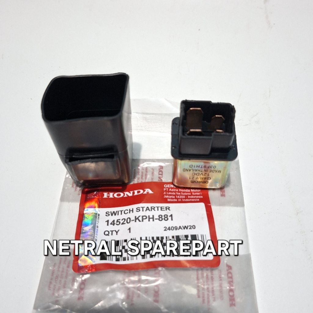 SWITCH STARTER/ BENDIK STARTER SUPRA X 125, KARISMA ,KIRANA